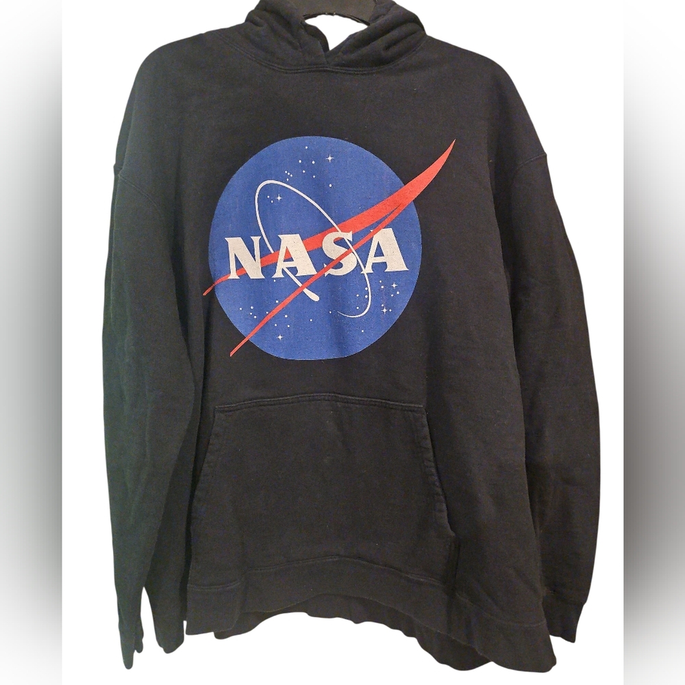 NASA Port And Company 2XL Black Hoodie